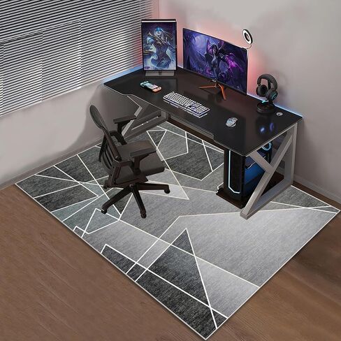 Gaming and Office Chair Mat for Hardwood Floors Non Slip Backing Floor Protectors 150 x 170 cm in Saudi Arabia