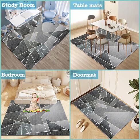 Gaming and Office Chair Mat for Hardwood Floors Non Slip Backing Floor Protectors 150 x 170 cm in Saudi Arabia