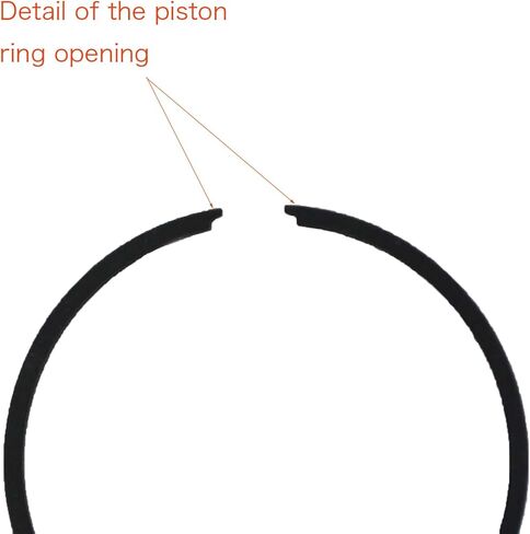 Piston Ring Set 36mm Dia. Fit for 36mm. Piston Size 2- Stroke 1/5 Remote Control Gasoline RC car Engine Parts. 29cc Power Replacement for Zenoah Rovan CY Engine Parts. in Saudi Arabia