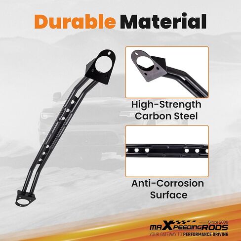 دعامة برج دعامة أمامية من maxpeedingrods لشاحن دودج ماغنوم، كرايسلر 300C 2005-2023 شريط تبختر مزدوج in Saudi Arabia