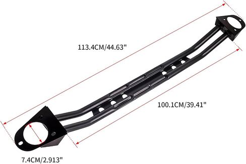 دعامة برج دعامة أمامية من maxpeedingrods لشاحن دودج ماغنوم، كرايسلر 300C 2005-2023 شريط تبختر مزدوج in Saudi Arabia