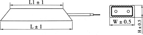 Inverter Braking Resistor 1000W Any Resistance Wire Wound Aluminum Housed Motor Brake Resistor(0.75R) in Saudi Arabia