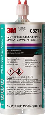 لاصق إصلاح الألياف الزجاجية 3M SMC-3، 08271، أخضر، خرطوشة 400 مل in Saudi Arabia