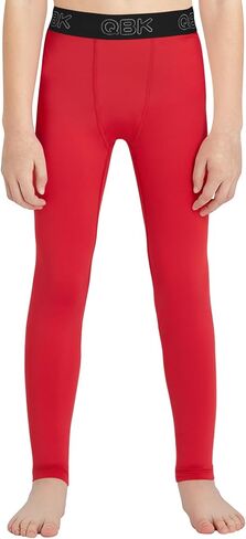 QBK Toddler Boys 2T to Youth Compression Pants Base Layer Leggings Tights for Basketball Soccer Football Baseball in Saudi Arabia