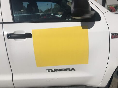 Yard Signs Yellow Blank Magnets (2 Pack) – Blank Car Magnet 18x24 inch – Perfect Magnet for Car to Advertise Business, Cover Company Logo (for HOA), Prevent Car Scratches & Dents (Large), White in Saudi Arabia