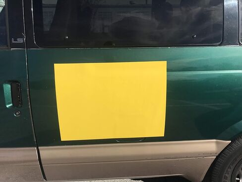 Yard Signs Yellow Blank Magnets (2 Pack) – Blank Car Magnet 18x24 inch – Perfect Magnet for Car to Advertise Business, Cover Company Logo (for HOA), Prevent Car Scratches & Dents (Large), White in Saudi Arabia