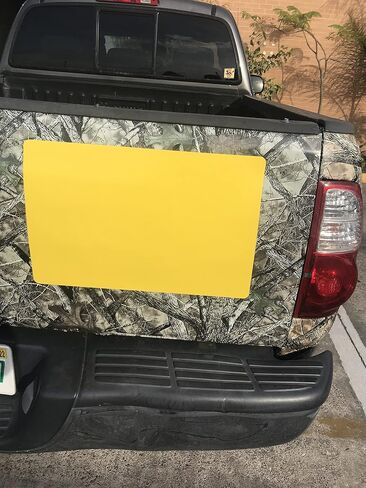 Yard Signs Yellow Blank Magnets (2 Pack) – Blank Car Magnet 18x24 inch – Perfect Magnet for Car to Advertise Business, Cover Company Logo (for HOA), Prevent Car Scratches & Dents (Large), White in Saudi Arabia