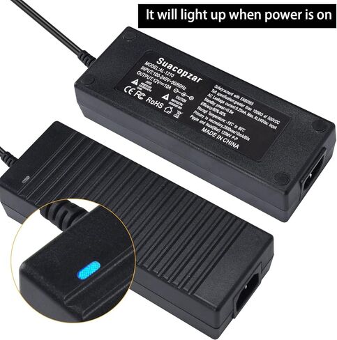12V 10A Car Power Adapter Female Auto Cigarette Lighter Plug, AC 100-240V to DC 12V 10A 120W Power Supply Adapter AC to DC Converter Transformer for Car Powered Device in Kuwait