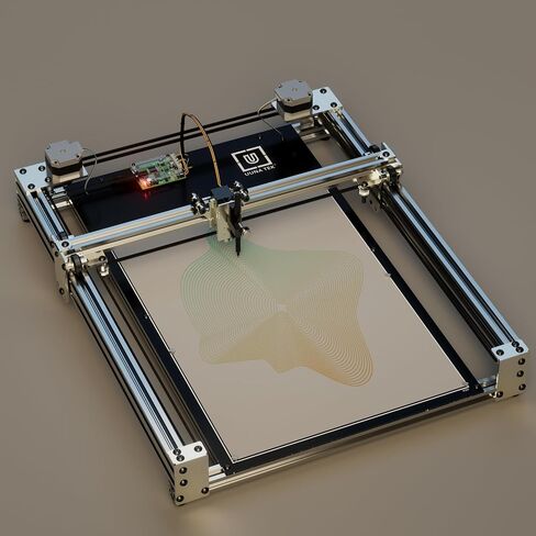 iDraw H SE Drawing Robot for Artists, Pen Plotter XY Plotter, Stable Handwriting Robot Drawing Machine with Base Plate, A5-A3 Working Range, All-in-one Design, Pre-assembled, max 12,000MM/MIN in Saudi Arabia