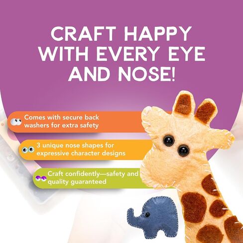 Incraftables Googly Eyes Self Adhesive 1680 pcs Set. Best Small & Large Colorful Sticky Wiggle Eye for DIY Arts (4 to 18 mm). Googly Eyes for Crafts 30 Varieties. Best Craft Eyes for Kids & Adults in Saudi Arabia