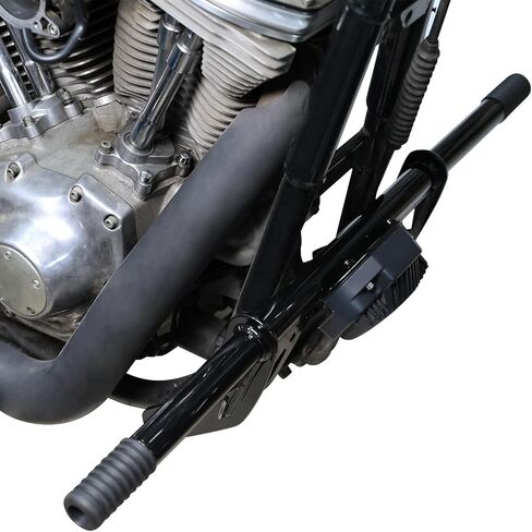 TCT-MOTORPARTS واقي قضبان التصادم الأمامي والخلفي للطرق السريعة مناسب لـ Harley 2006-2017 Dyna Low Rider Fat Bob FXDF Switchback Mid Control 2014 Street Bob Police FXDBP in Kuwait