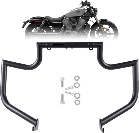 حارس الطريق السريع المحرك السريع على الطريق السريع للهارلي ديفيدسون سبورتس نايستر H1250S RH975 (أسود) in Kuwait