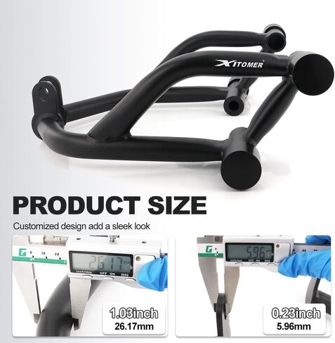 Xitomer Stunt Cage Crash Bar Compatible with ZX-4RR & ZX4R 2023 2024 2025 ZX 4R Crash Cage Motorcycle Engine Guard Race Rail Highway Bar in Saudi Arabia