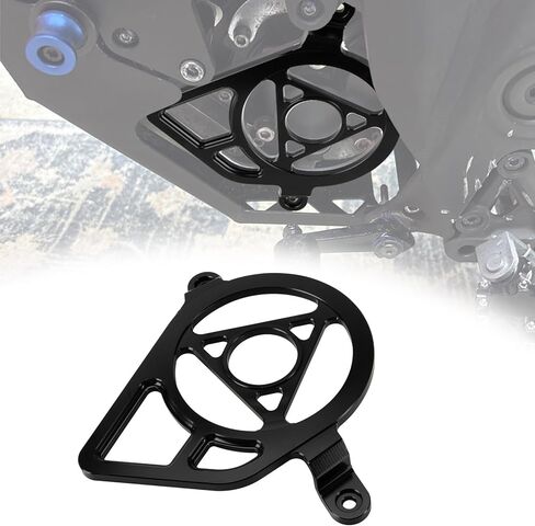 Engine Cover Case Saver for Talaria, PSLER Pulley Cover CNC Body Cover Engine Guard Protector for Talaria Sting MX4 MX5 Electric Dirt Bike (Black) in Saudi Arabia