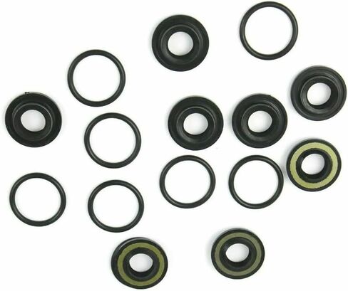 طقم ختم صمام الطيار، متوافق مع كوماتسو PC200-5 PC120-5 PC300-5 PC220-5 PC100-5 PC400-5، جزء استبدال الحفار (مجموعة واحدة) in Saudi Arabia