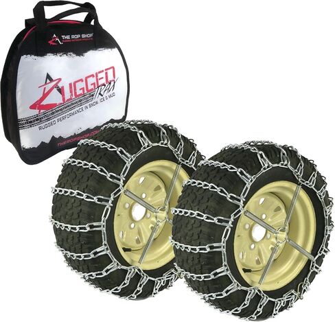 زوج ROP Shop مكون من سلسلتين من الإطارات ذات الوصلات مع شدادات لـ Polaris UTV يناسب إطارات مقاس 22x11x10 in Saudi Arabia