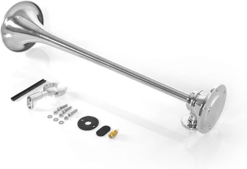 SEPEY Truck Air Horn 58cm 150DB مجموعة قرون بوق واحدة عالمية لقارب قطار السيارة in Saudi Arabia