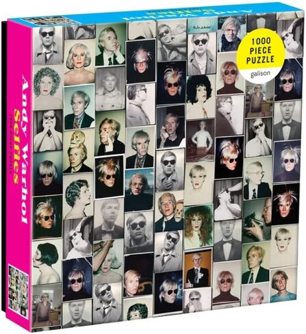 Galison Andy Warhol Soup Can 2-Sided 500 Piece Puzzle, 1 EA in Saudi Arabia