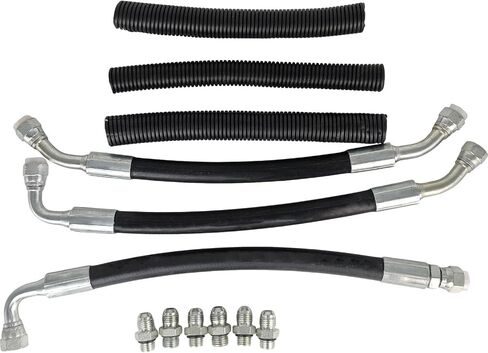 High Pressure Oil Pump Hoses Lines & Crossover Kit Compatible with Ford Excursion 1999-2003 F250 F350 F450 F550 E350 E450 E550 Super Duty 7.3L Powerstroke Turbocharged Engine HPOP Pickup in Saudi Arabia
