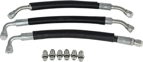 High Pressure Oil Pump Hoses Lines & Crossover Kit Compatible with Ford Excursion 1999-2003 F250 F350 F450 F550 E350 E450 E550 Super Duty 7.3L Powerstroke Turbocharged Engine HPOP Pickup in Saudi Arabia