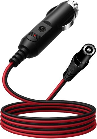 كابل شاحن سيارة 56 وات 14 فولت تيار مستمر لـ NOCO Jump Starter متوافق مع NOCO GB70 GB150 GB250+ GB251+ GB500 GB500+ Genius Boost سلك محول طاقة بطارية ليثيوم فائقة الأمان in Kuwait