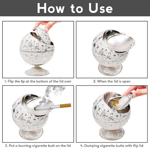 Kepfire Simple Style Crystal Square Ashtray Fashion Creative Personality Gift European Home Office Cafe Hotel Ornaments Orange Ash Tray in Saudi Arabia