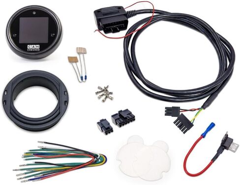 شاشة عرض رقمية WAGNERTUNING MFD15 شاشة OLED مقاس 2.0 بوصة لسيارة شيفروليه كامارو 2016+ متوافقة مع حافلة CAN، اتصال WLAN، 6 مدخلات تناظرية WT57004 in Kuwait