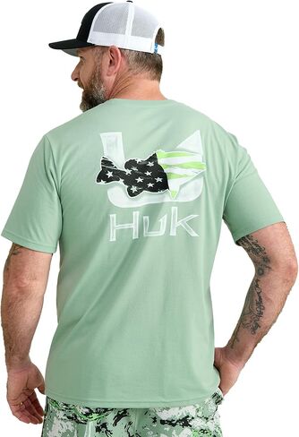 Huk - Tee Men Short Sleeve Tee ، تي شيرت الصيد للرجال in Saudi Arabia