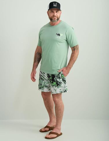 Huk - Tee Men Short Sleeve Tee ، تي شيرت الصيد للرجال in Saudi Arabia