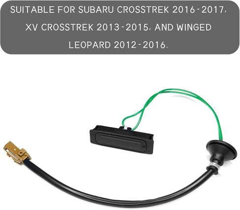 Hatch Button Trunk Latch, Trunk Lid Release Opener Switch Button for Subaru Crosstrek 2016-2017, Impreza 2012-2016, XV Crosstrek 2013-2015, Rear Liftgate Switches Buttons Replace #63270-FJ000 in Saudi Arabia