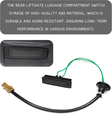 Hatch Button Trunk Latch, Trunk Lid Release Opener Switch Button for Subaru Crosstrek 2016-2017, Impreza 2012-2016, XV Crosstrek 2013-2015, Rear Liftgate Switches Buttons Replace #63270-FJ000 in Saudi Arabia