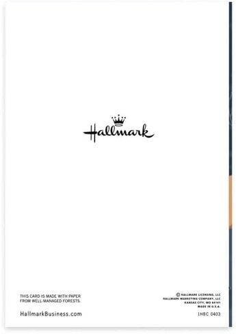 مجموعة من 25 بطاقة عطلات من Hallmark Business Bulk للموظفين والموظفين (غزال شكر دافئ في وشاح أحمر)، 5 × 7 بطاقات، رسالة بالداخل، متضمنة مظاريف in Saudi Arabia