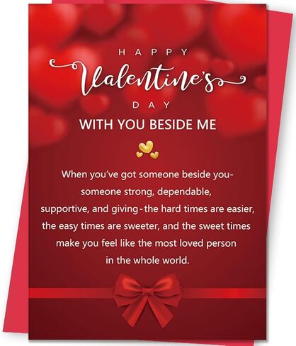 Valentines Day Card for Fiance, Romantic Valentines Day Gift for him in Kuwait