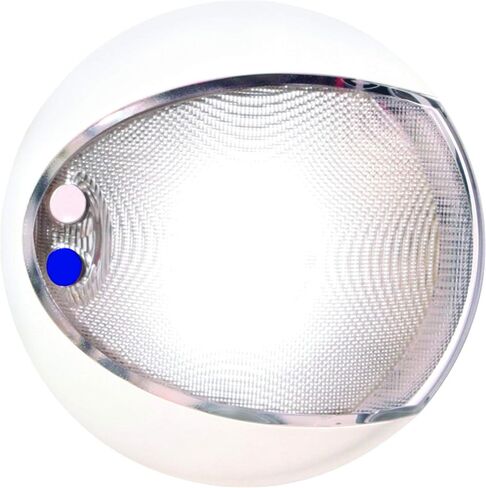 Hella 959951121 '9951 Series' EuroLED Touch Multivolt أبيض/أزرق 9-33V DC ضوء داخلي LED مزدوج اللون مع كفن أبيض in Saudi Arabia