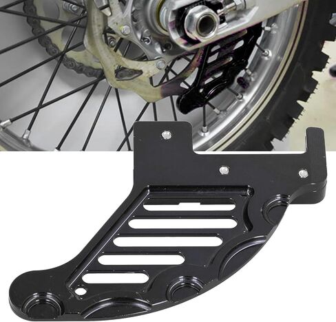 Akozon Motorcycle Rear Brake Disc Guard Replacement For 125-530 XCW XCF-W EXC EXC-F SX SXF XCF(Black) in Saudi Arabia
