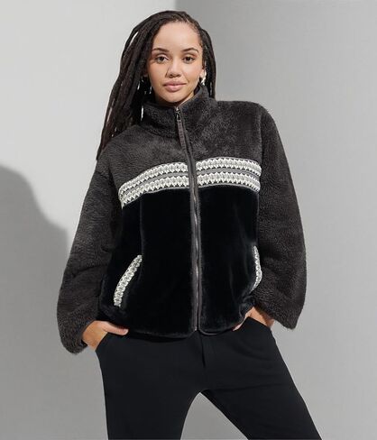 UGG Women's Marlene Sherpa Jacket H Braid in Saudi Arabia