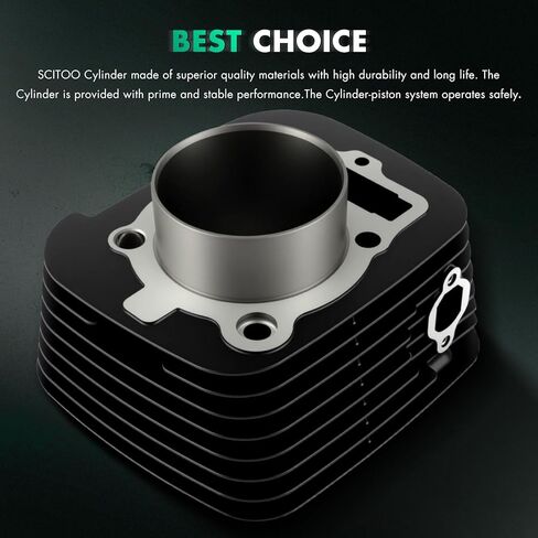 مجموعة حشية المكبس الأسطوانية من SCITOO مناسبة لسيارة Honda Rancher 420 TRX420 2x4 4x4 2007-2018 in Kuwait