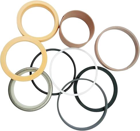 FridayParts Bucket Cylinder Seal Kit 707-99-37150 7079937150 Compatible for Komatsu Excavator PC160LC-7E0 PC160LC-8 PC180LC-7-E0 Replacement in Saudi Arabia