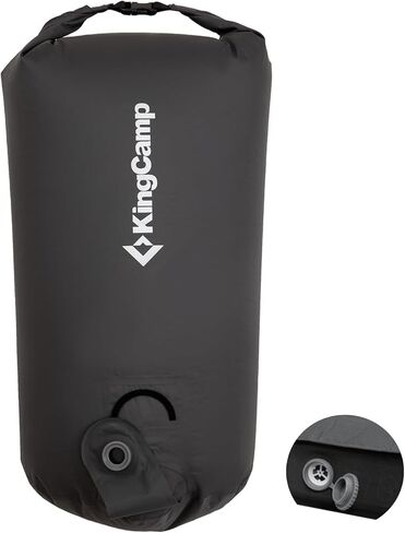 KingCamp Air Pump Sack, Roll Top Compression Pump Bag for Inflation Sleeping Mats, Ultralight Pump Sack for Camping Foam Sleeping Pad Mattress, Multi-Use Waterproof Outdoor Dry Bag Storage Bag in Saudi Arabia