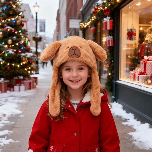 قبعة قفز من القطيفة للأذن، قبعة منفوشة لطيفة، غطاء رأس ناعم ودافئ in Kuwait