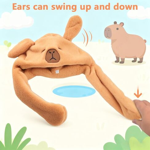 قبعة قفز من القطيفة للأذن، قبعة منفوشة لطيفة، غطاء رأس ناعم ودافئ in Kuwait