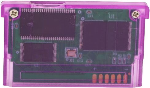 VBESTLIFE GBA SD Cartridge Flash Cart Game Cartridge Support TF Card for GBA, SP, IDS Game Console, Support 2GB Memory Card in Saudi Arabia