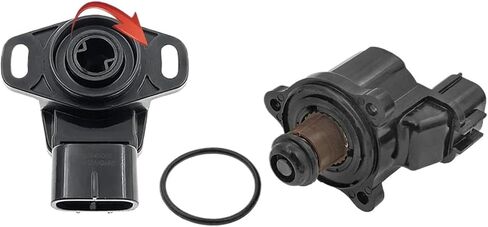 Idle Speed Control Valve and Throttle Position Sensor TPS 18137-52D00 13420-65D00 1342052D00(Set of 2) in Saudi Arabia