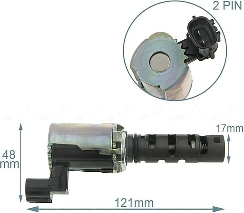 Camshaft Timing Oil Control Valve Sensor Solenoid Valve Connector 15330-22030 1533022030 917-019(1 Set) in Saudi Arabia