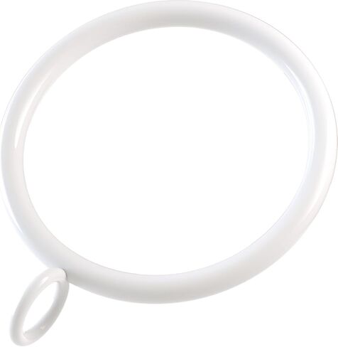 ANJUU 48 Pack 38mm Inner Diameter Metal Curtain Drape Sliding Eyelet Rings Black Tone in Kuwait