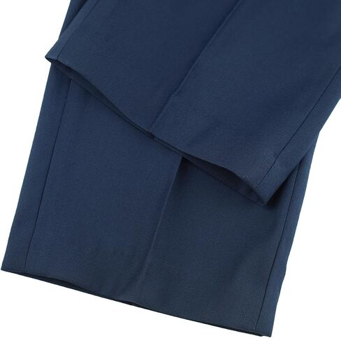 Mens Classic Slim Fit Fit Stretch Flat Front Slacks Dress Pants in Saudi Arabia