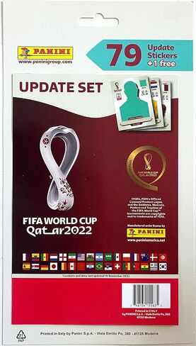 مجموعة ملصقات Panini كأس العالم FIFA قطر 2022™ - مجموعة التحديث in Saudi Arabia