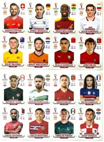 مجموعة ملصقات Panini كأس العالم FIFA قطر 2022™ - مجموعة التحديث in Saudi Arabia