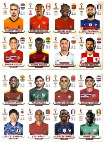 مجموعة ملصقات Panini كأس العالم FIFA قطر 2022™ - مجموعة التحديث in Saudi Arabia
