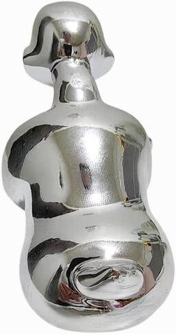 Chrome-Plated Angry Duck Hood Ornament – Shiny Convoy Duck Car Accessory for Trucks, Motorcycles & Cars – Cool Metal Duck Dashboard Decoration (Silver) in Saudi Arabia
